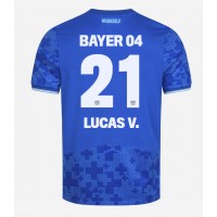Stroje piłkarskie Bayer Leverkusen Lucas Vazquez #21 Koszulka Trzeciej 2025-26 Krótki Rękaw